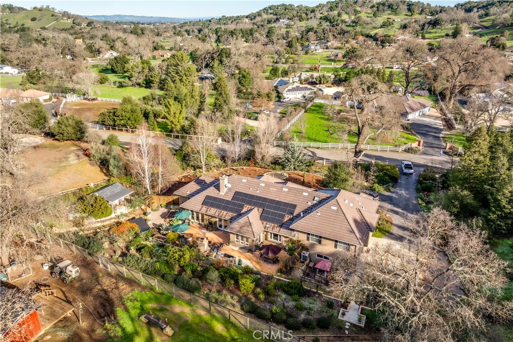 6400 San Gabriel Road Atascadero, CA 93422 - Photo 46 of 50 an aerial view of residential houses with outdoor space
