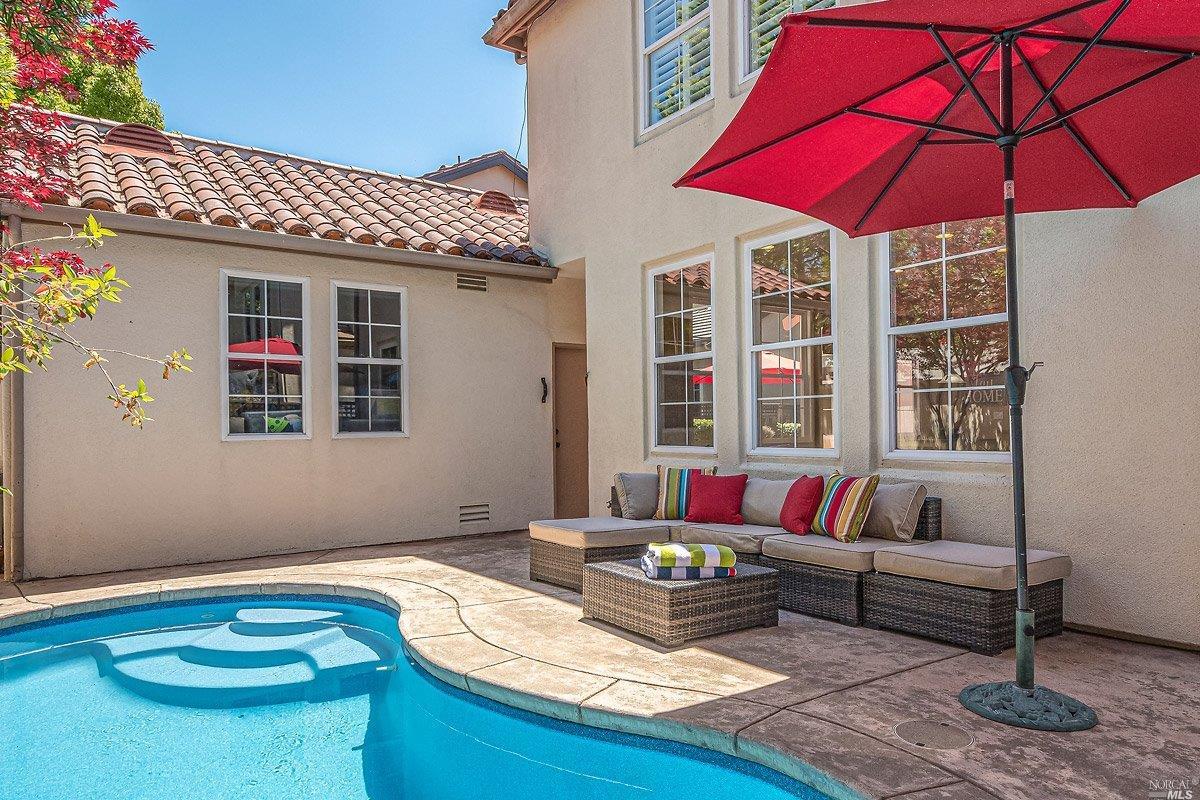 47 Laconheath Avenue Novato, CA 94949 - Photo 1 of 1 a patio with patio table and chairs