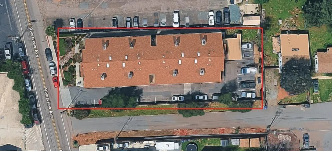 9747 Riverview Avenue, Unit 11 Lakeside, CA 92040 - Photo 6 of 6 an aerial view of a house with a yard