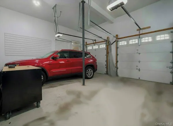 a close view of walk in closet