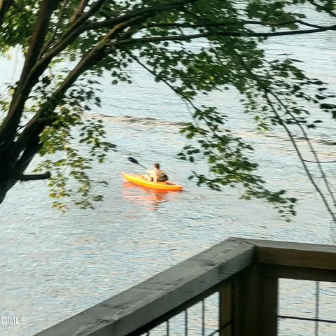 a view of backyard of house