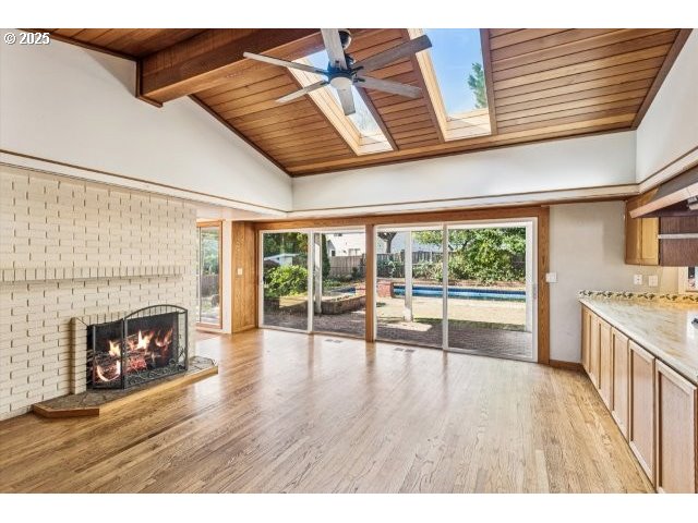 215 Southwest Towle Avenue Gresham, OR 97080 - Photo 11 of 38 a living room with furniture and a fireplace