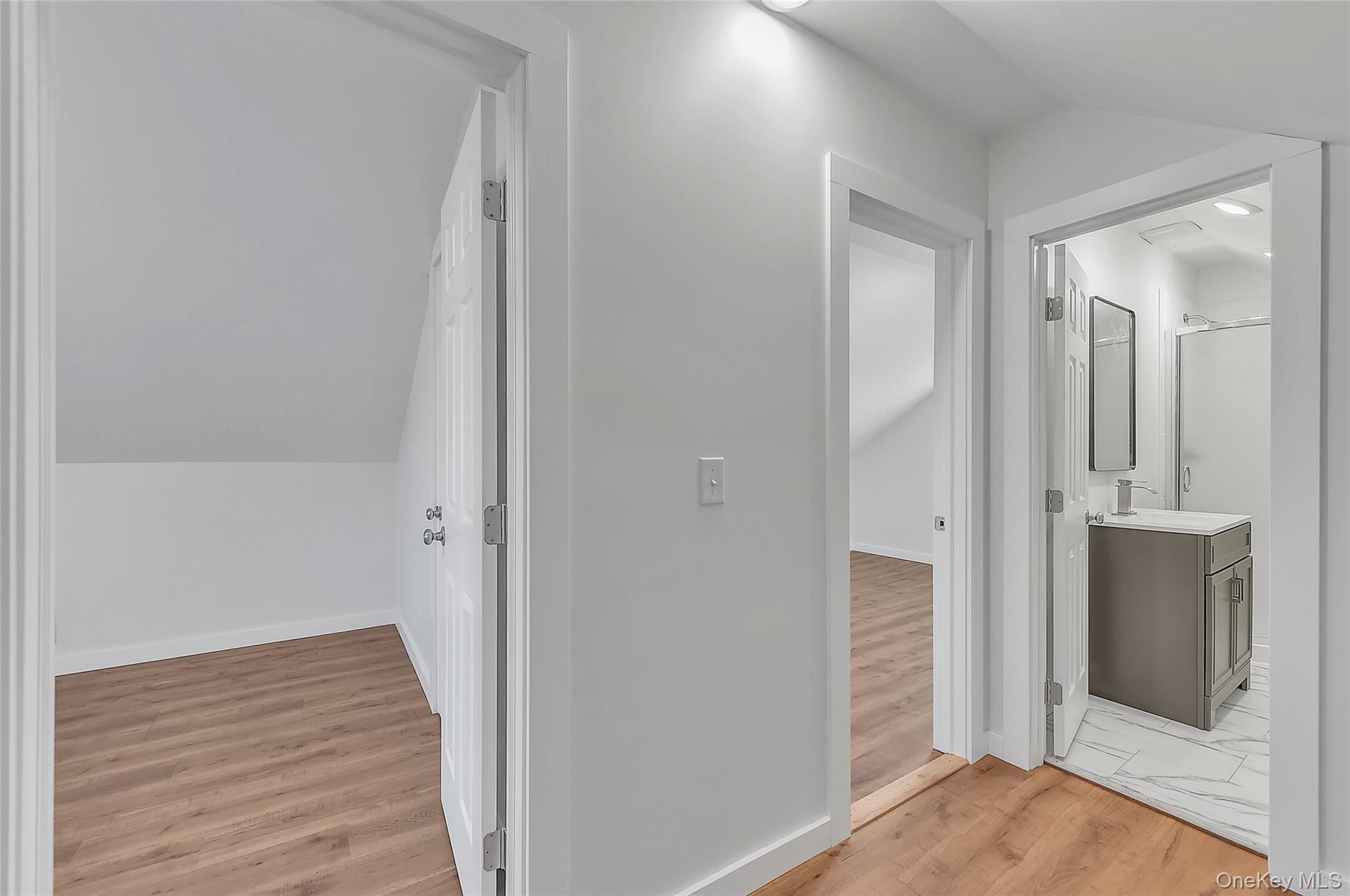 67 Jacobs Road Westtown, NY 10998 - Photo 30 of 35 Corridor featuring lofted ceiling and light wood-type flooring