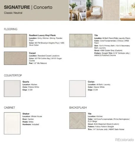 a view of a hallway with paintings on the wall