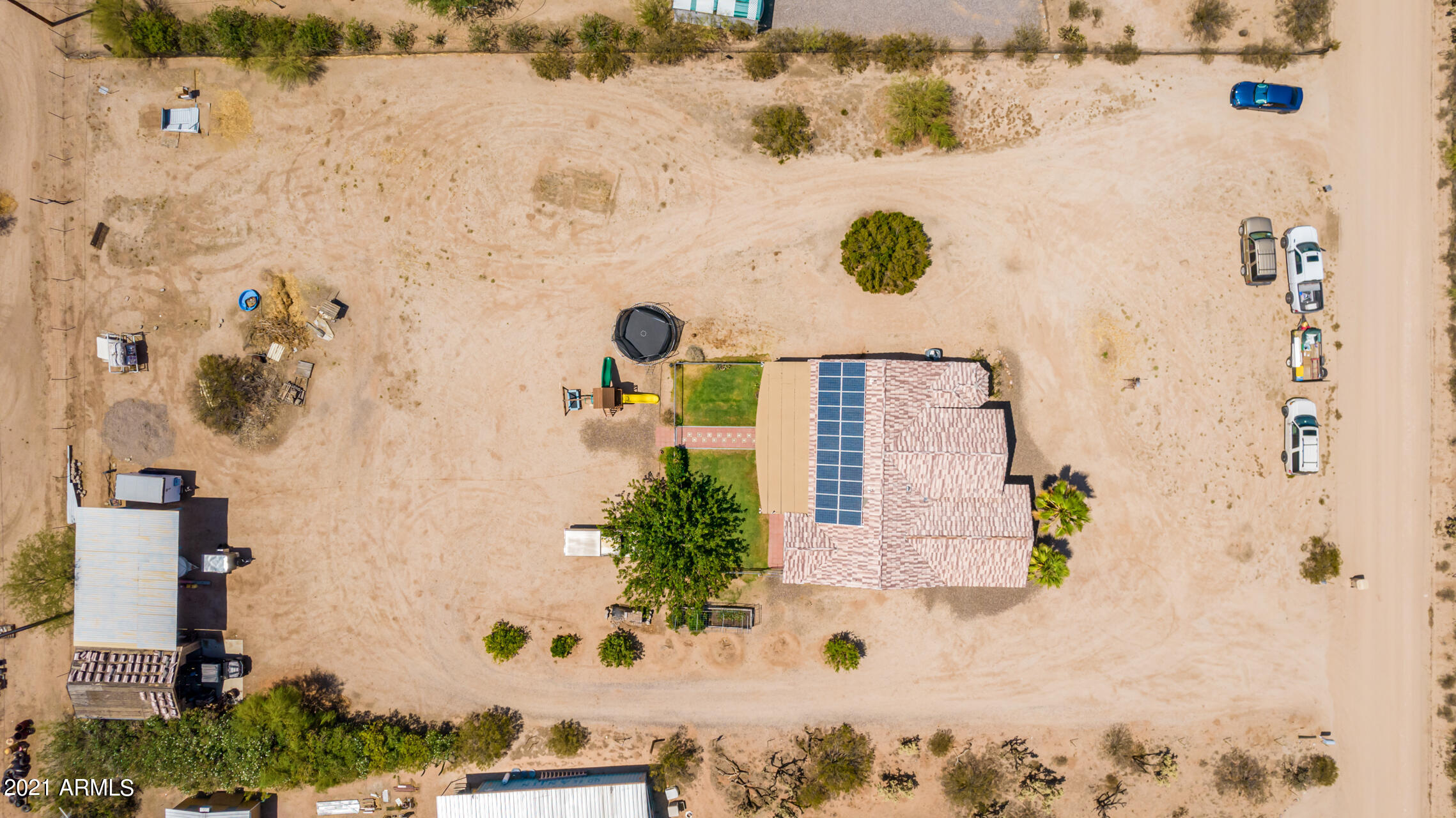 7712 North Reed Road Florence, AZ 85132 - Photo 31 of 38 29 - Reed Drone