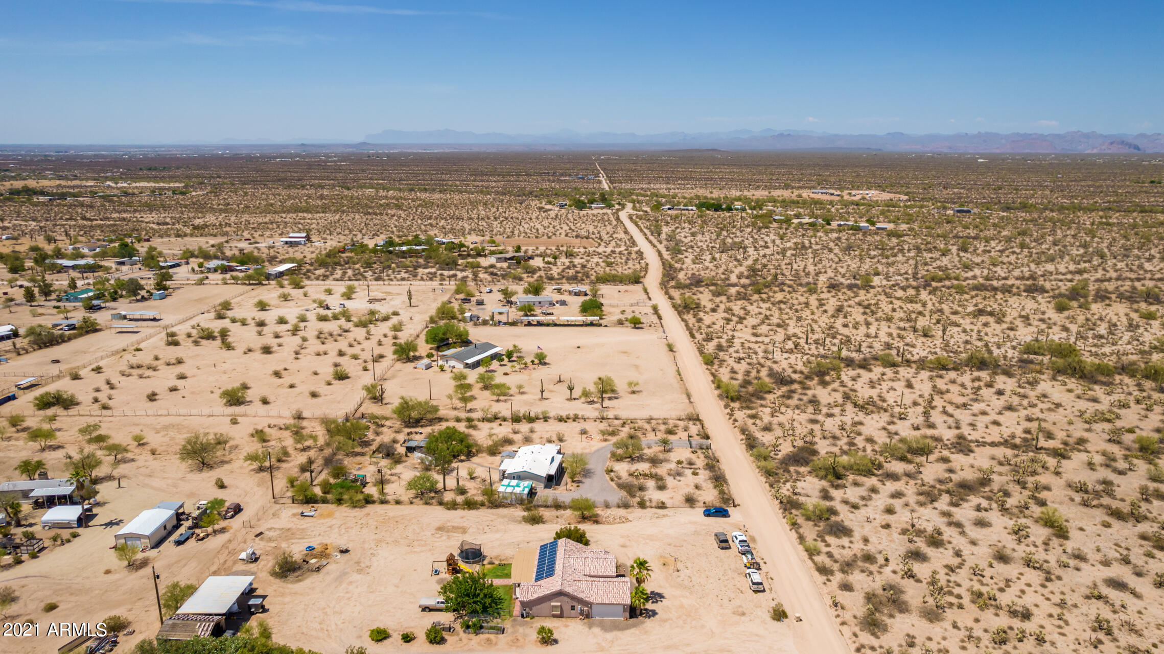 7712 North Reed Road Florence, AZ 85132 - Photo 36 of 38 35 - Reed Drone