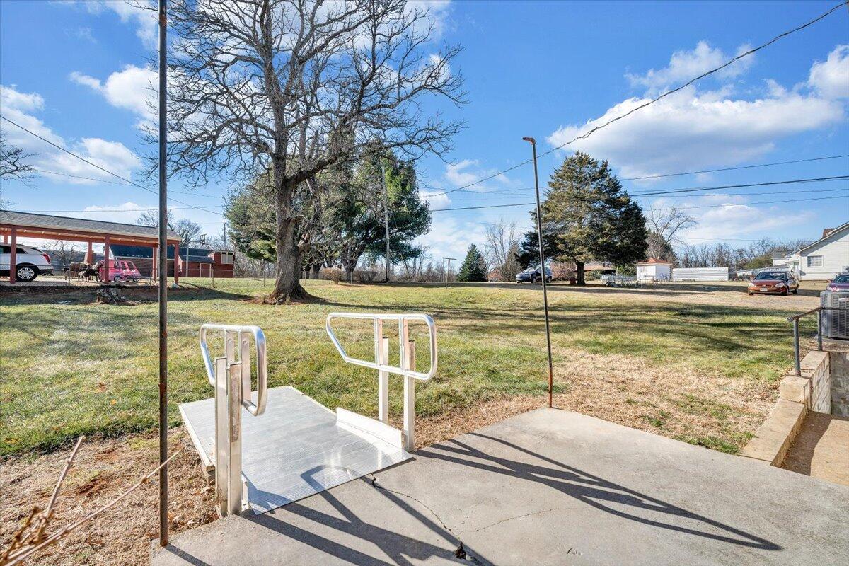 3808 Cove Road Roanoke, VA 24017 - Photo 24 of 34 a view of a swimming pool with a patio