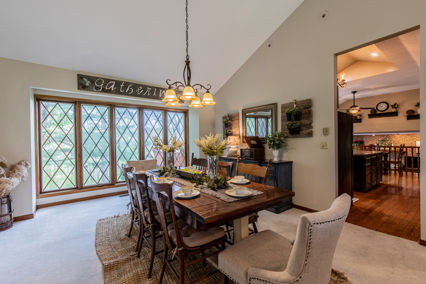1000 Timber Ridge Road Princeton, IL 61356 - Photo 11 of 55 a view of a dining room with furniture window and outside view