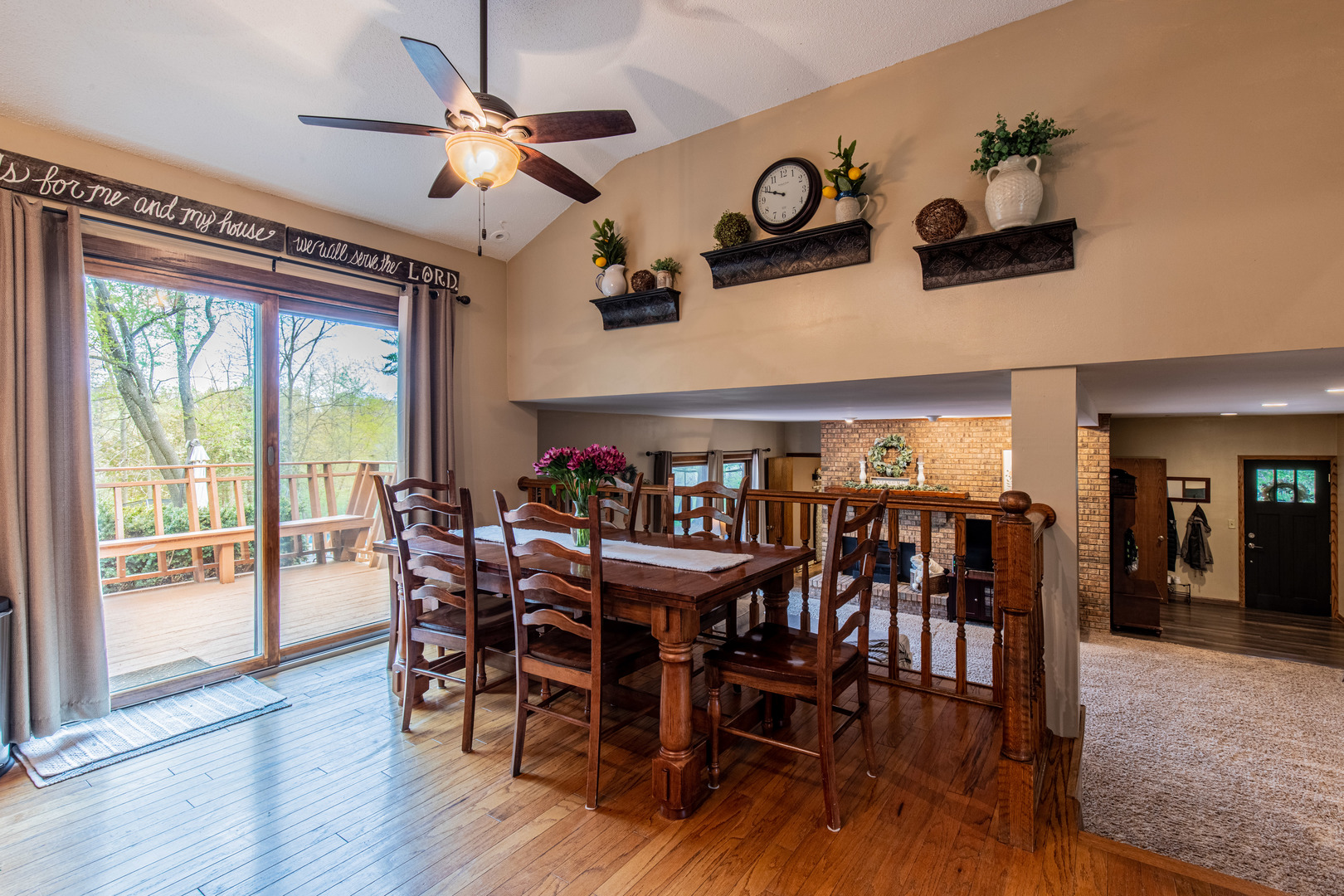 1000 Timber Ridge Road Princeton, IL 61356 - Photo 25 of 55 a view of a dining room with furniture window and wooden floor