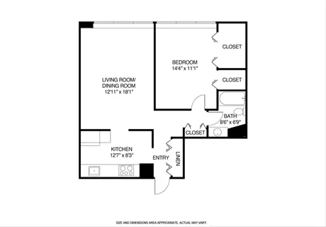 $175,000 | 3930 North Pine Grove Avenue, Unit 1410, Chicago, IL 60613