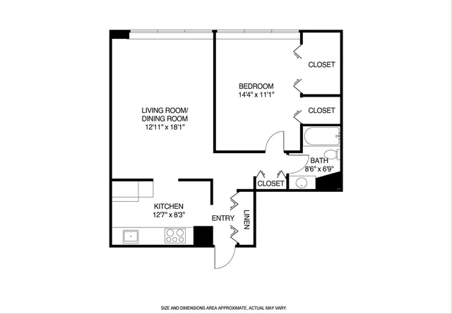 $175,000 | 3930 North Pine Grove Avenue, Unit 1410, Chicago, IL 60613