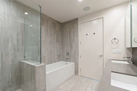 a view of room with empty racks