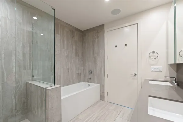 a view of room with empty racks