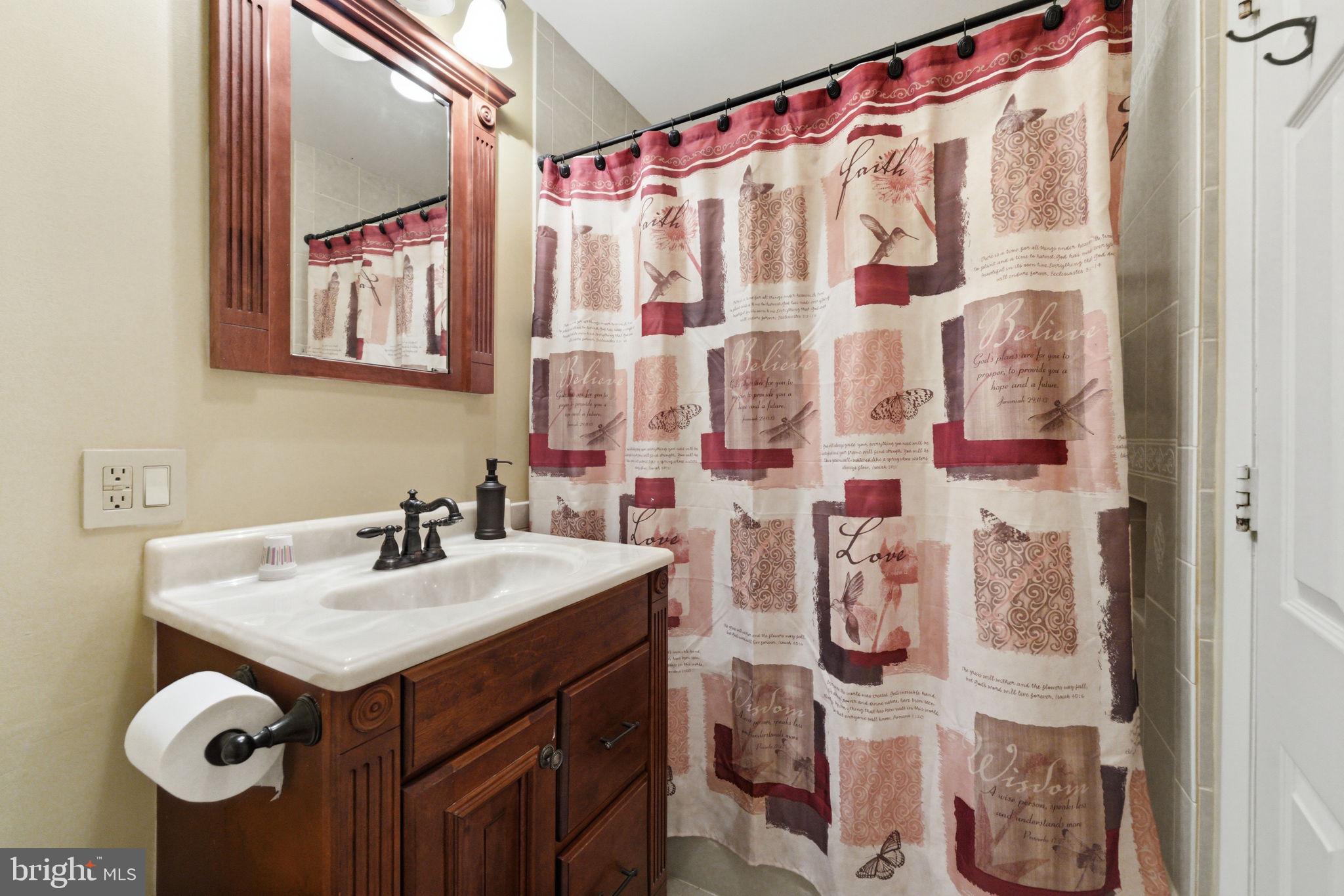 1848 Brackenville Road Hockessin, DE 19707 - Photo 26 of 37 a bathroom with a sink vanity and a mirror