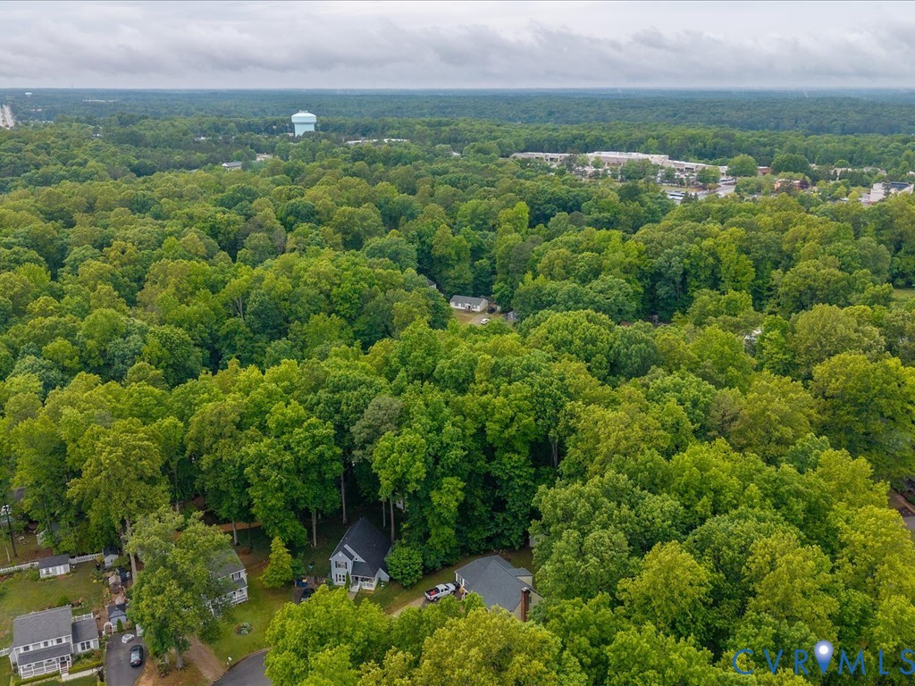 6806 Full Rack Circle Midlothian, VA 23112 - Photo 29 of 29 an aerial view of residential houses with outdoor space and trees