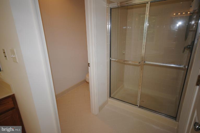 20334 Cliftons Point Street Sterling, VA 20165 - Photo 15 of 30 a bathroom with a glass door shower