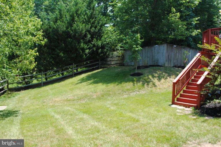 20334 Cliftons Point Street Sterling, VA 20165 - Photo 18 of 30 a backyard of a house with lots of green space