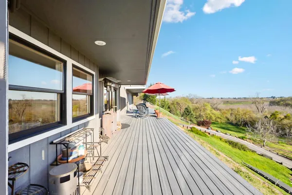 a view of an outdoor space and a yard