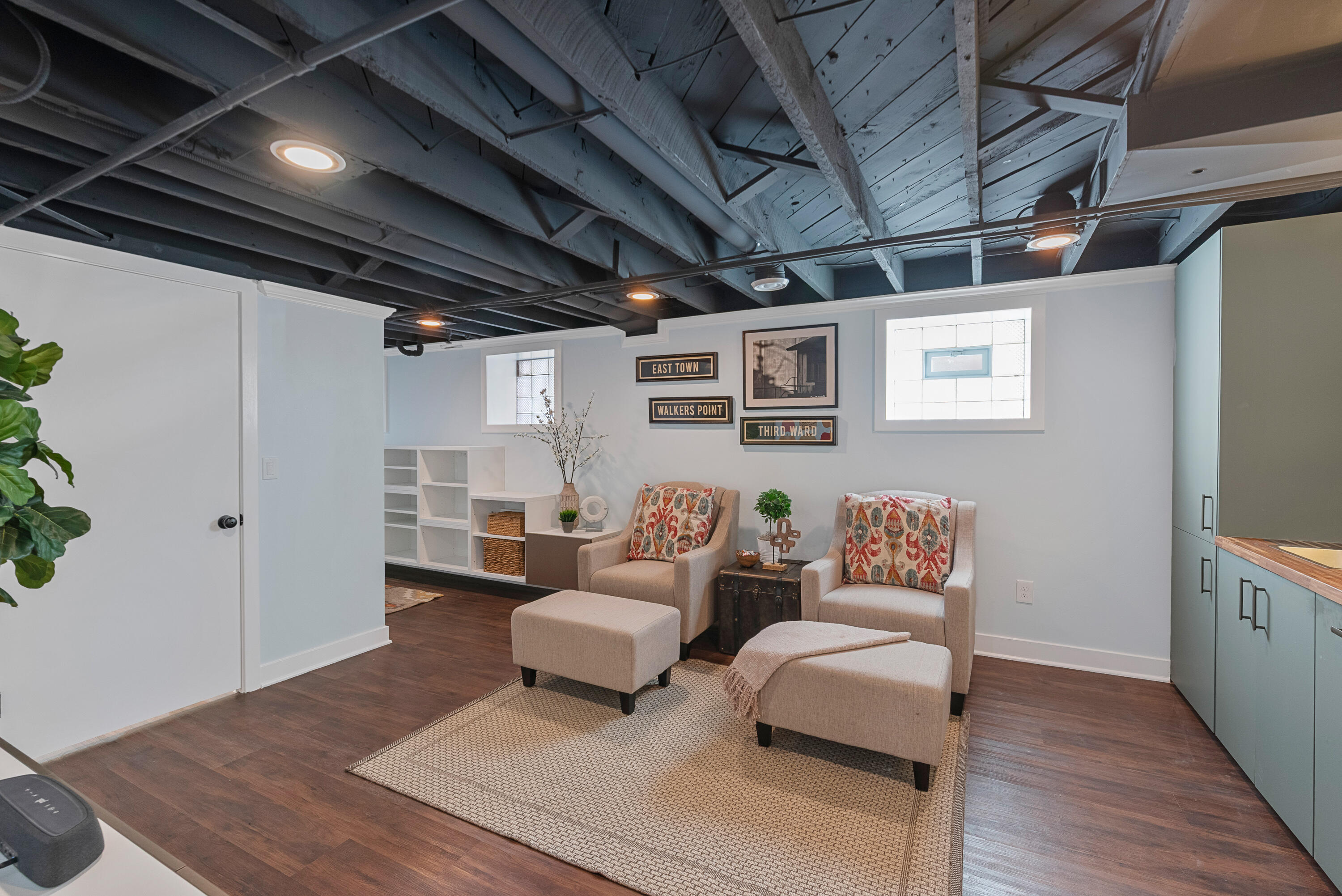 1926 East Bennett Avenue Milwaukee, WI 53207 - Photo 36 of 56 Glass Block Windows Fill Space w/Light