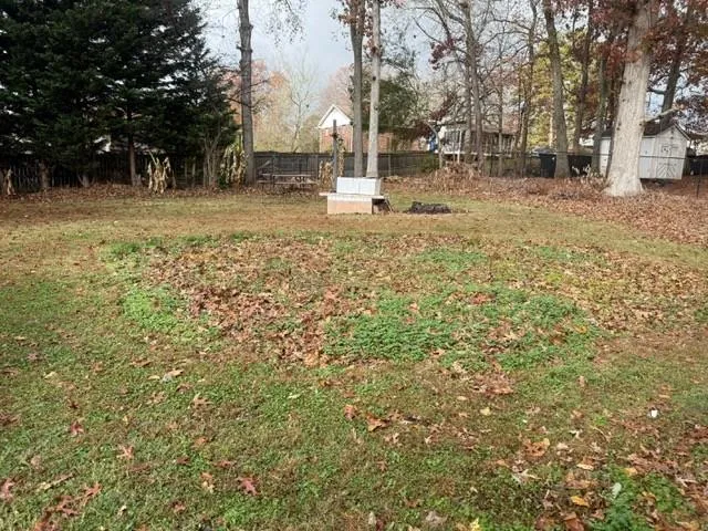 a view of road with trees
