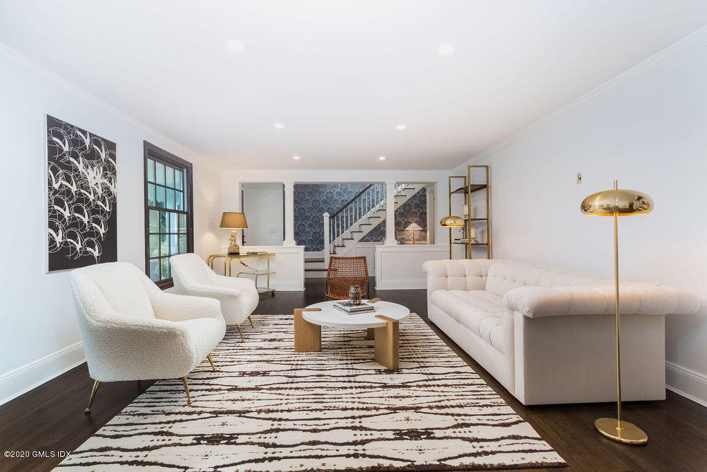 14 Dingletown Road Greenwich, CT 06830 - Photo 12 of 56 a living room with furniture