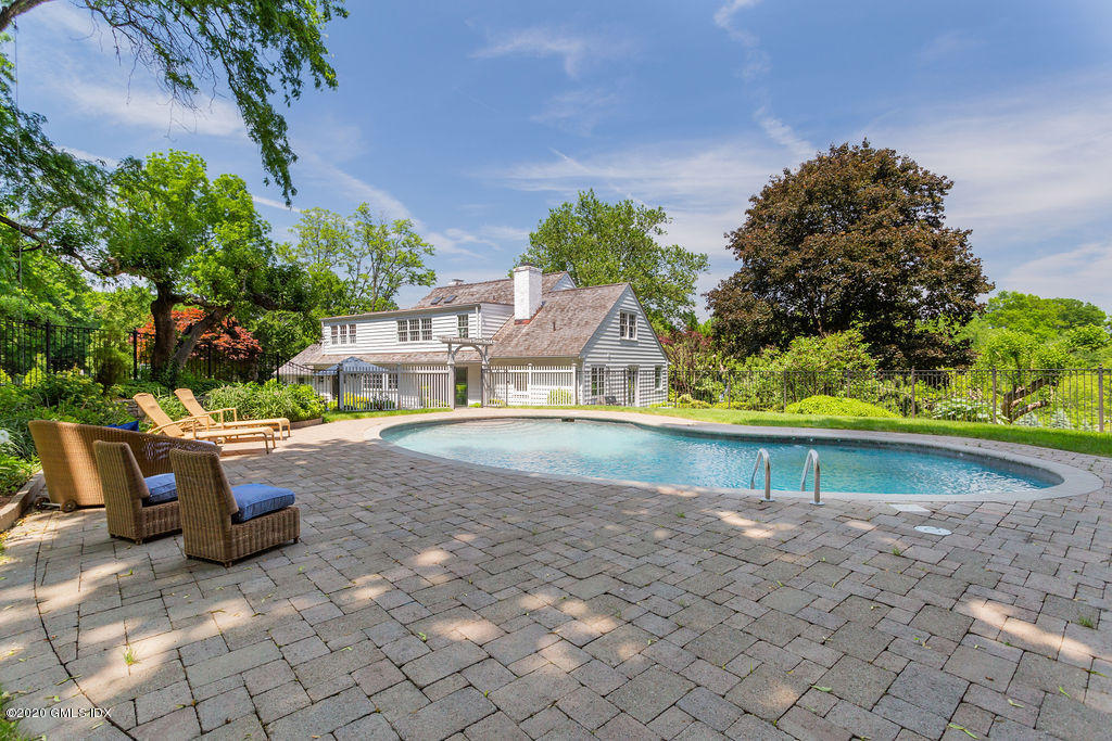 14 Dingletown Road Greenwich, CT 06830 - Photo 50 of 56 a view of swimming pool with a patio