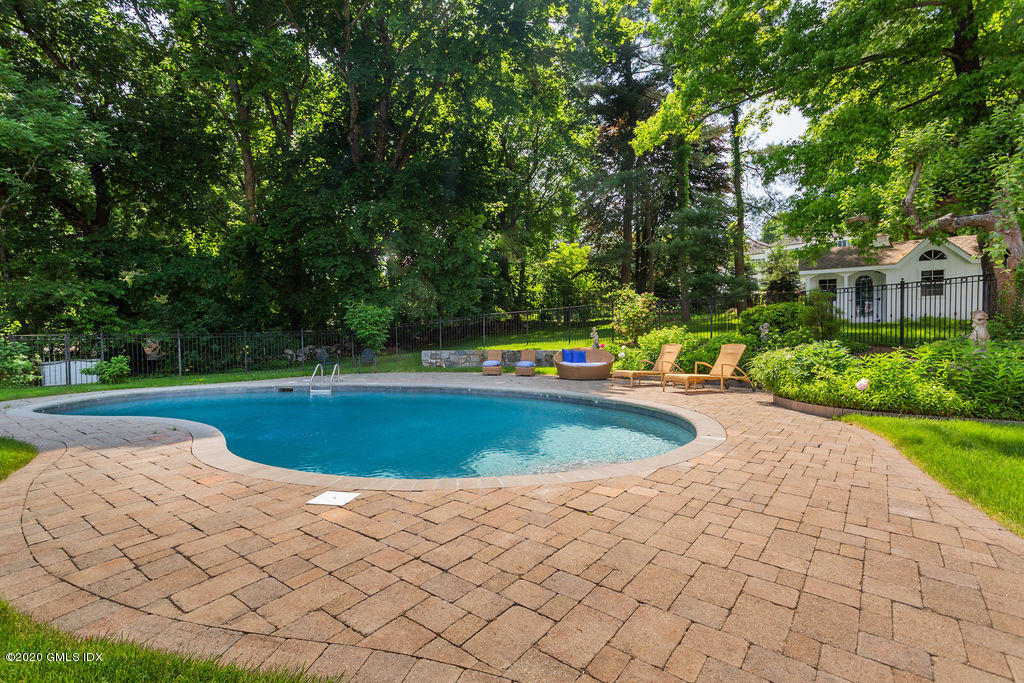 14 Dingletown Road Greenwich, CT 06830 - Photo 52 of 56 a view of outdoor space yard and swimming pool
