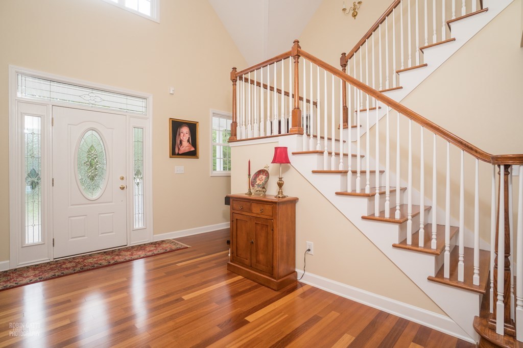 130 Orchard Ridge Drive Forsyth, GA 31029 - Photo 10 of 24 a view of entryway with wooden floor