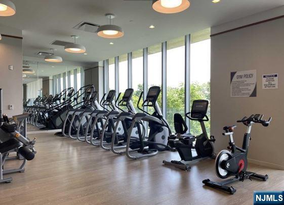 320 Adolphus Avenue, Unit 1013 Cliffside Park, NJ 07010 - Photo 18 of 18 a view of a room with gym equipment