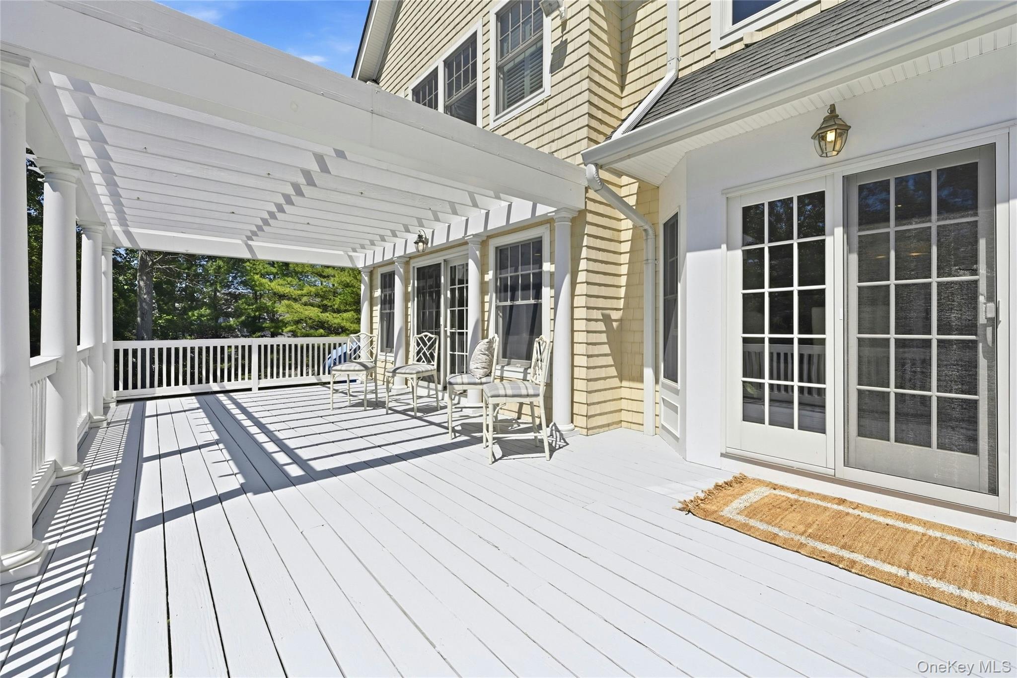 1330 Ridge Road Laurel Hollow, NY 11791 - Photo 41 of 47 Deck Off of Kitchen