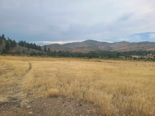 a view of lake with mountain