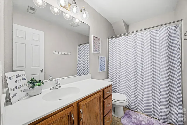 a outdoor living space with furniture