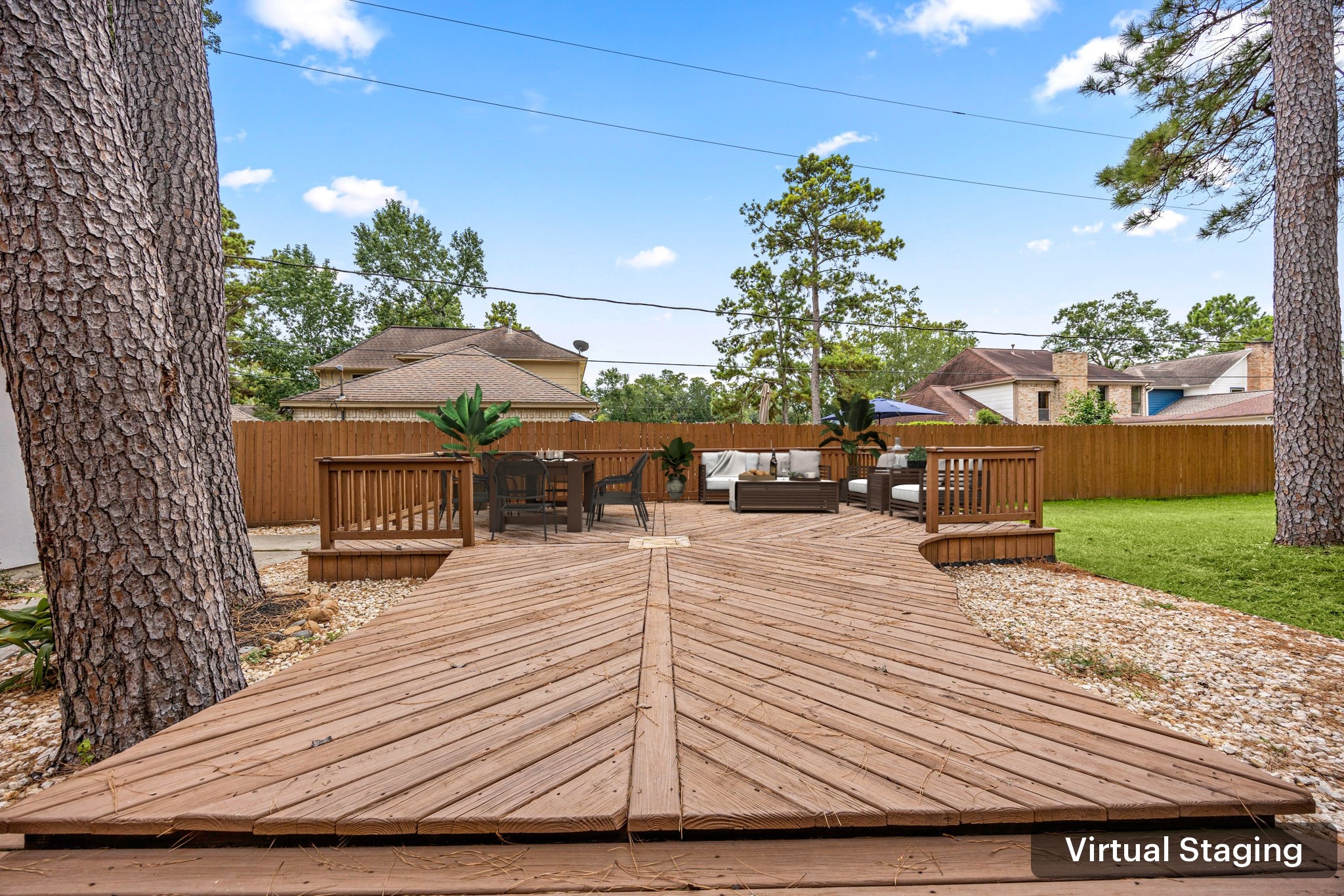 5527 Alamosa Lane Spring, TX 77379 - Photo 26 of 40 a view of a house with a yard