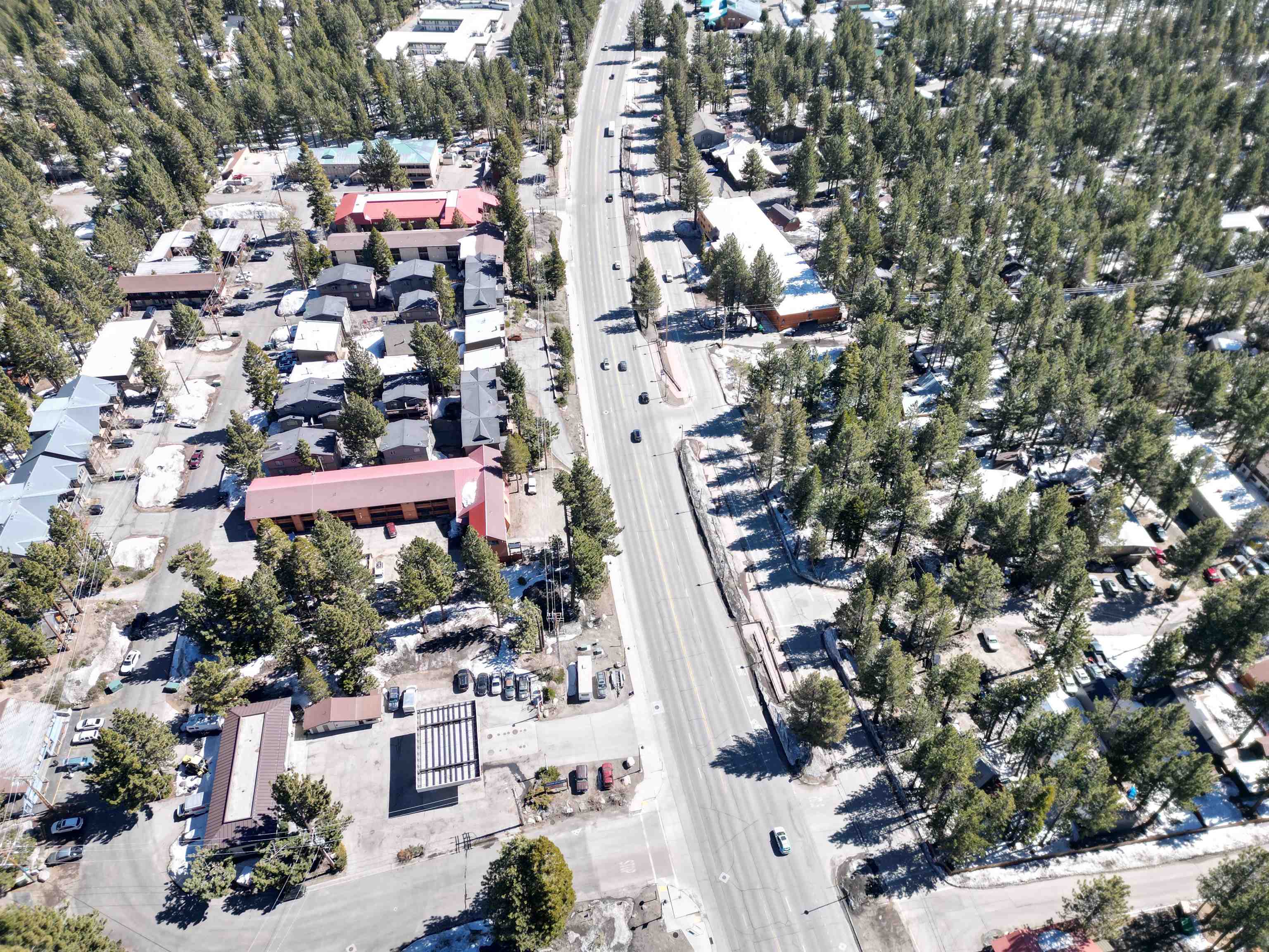3652 Main Street Mammoth Lakes, CA 93546 - Photo 6 of 12 Aerial overview of property's location