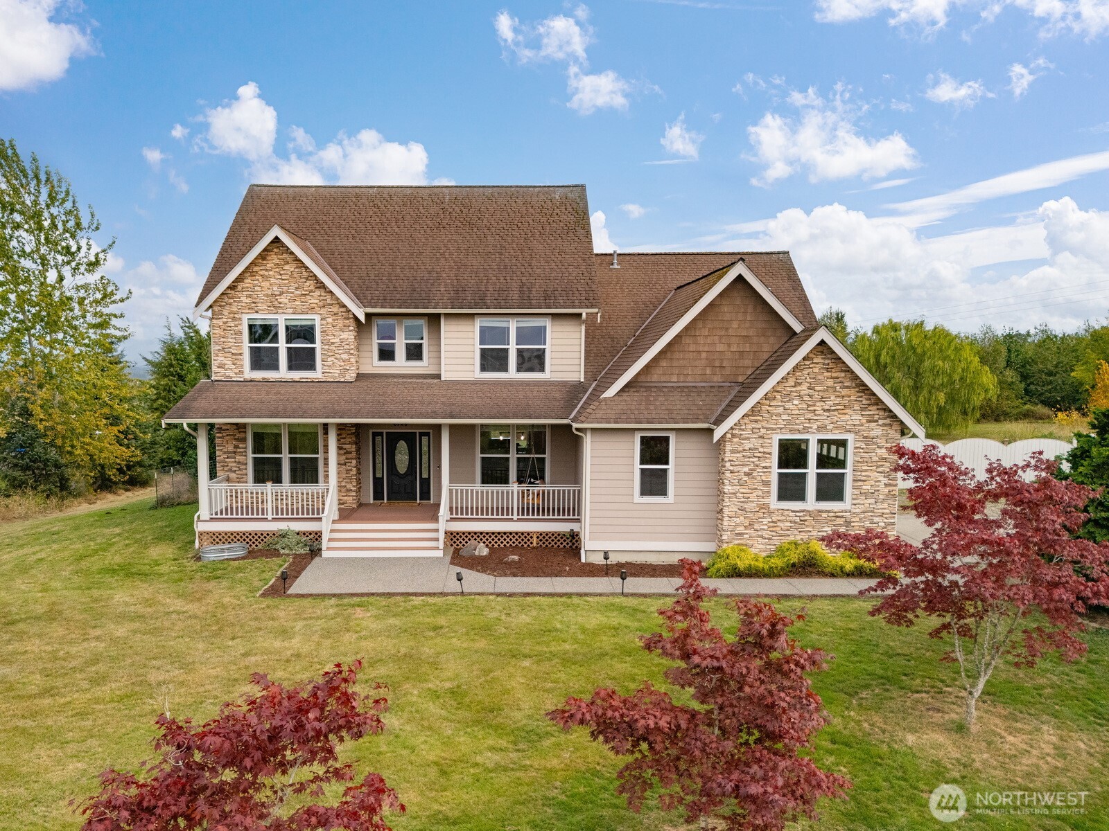 6729 Hawk Ridge Drive Ferndale, WA 98248 - Photo 1 of 40 front view of house with a yard