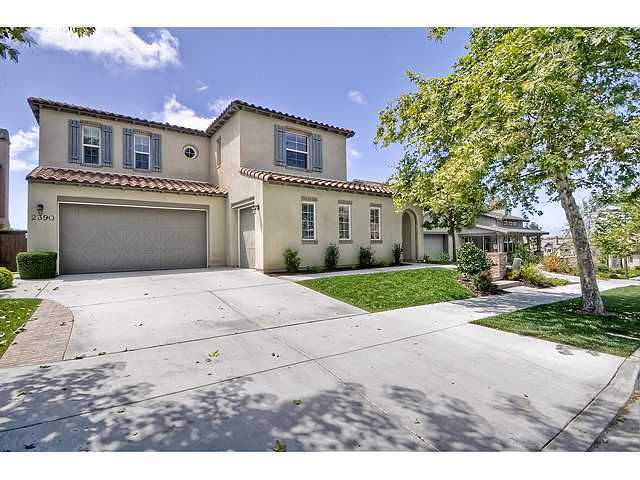 2390 Lapis Road Carlsbad, CA 92009 - Photo 2 of 25 Built in 2006 by DR Horton. 4 bedroom / 4.5 bathroom / 3 Car Garage + bonus library area