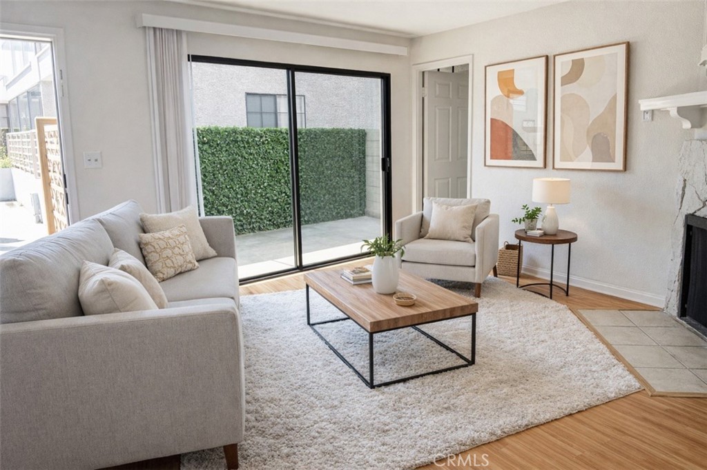 4345 154th Street, Unit 8 Lawndale, CA 90260 - Photo 5 of 25 Doors to patio. Virtual staging.