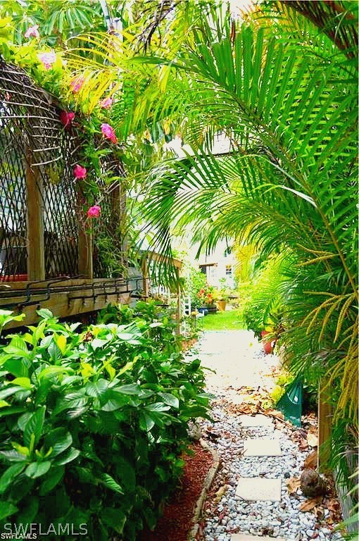 2591 Cay Cove Matlacha, FL 33993 - Photo 8 of 20 a flower plants in front of a house
