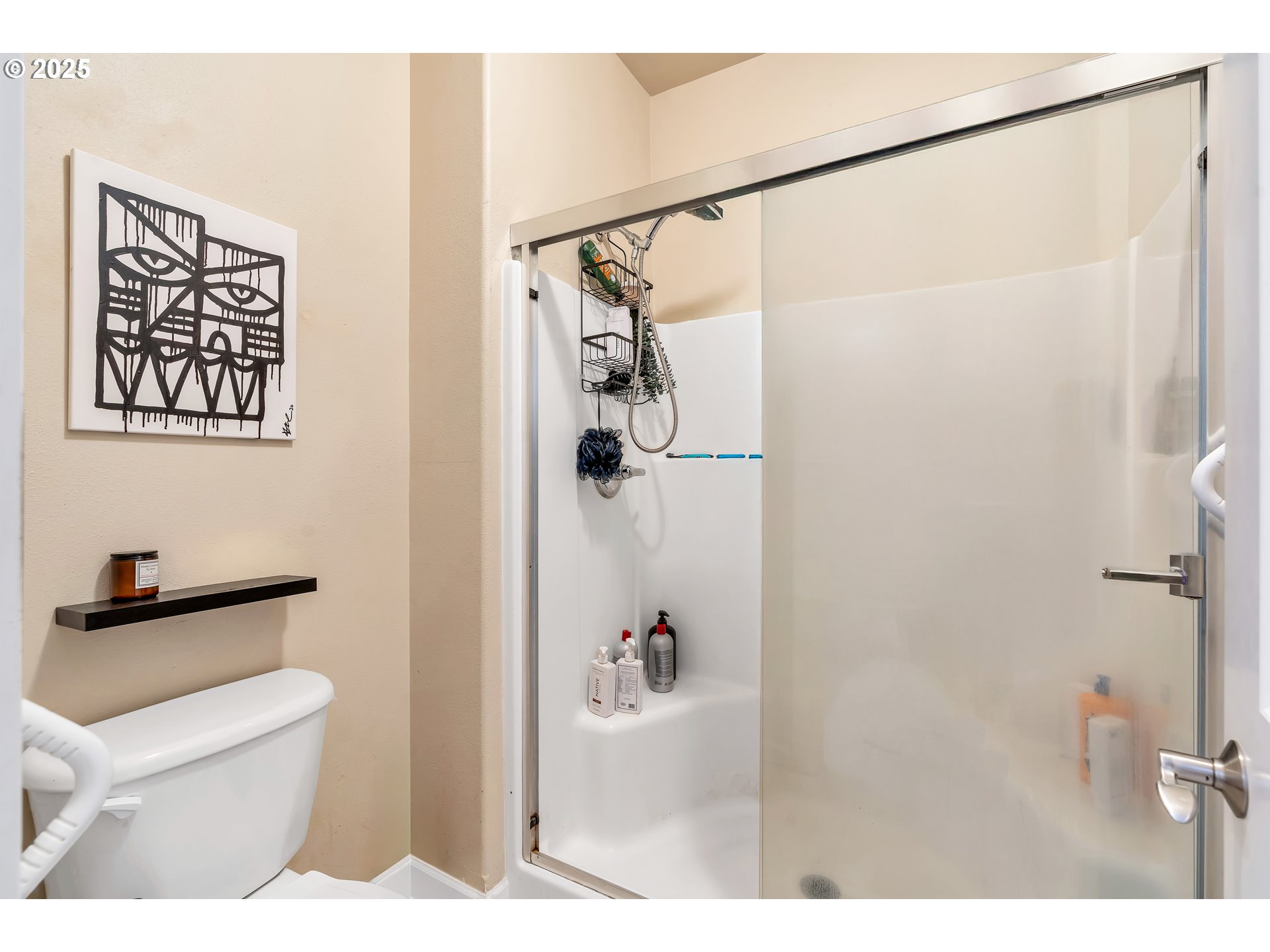 13755 Southwest Sandridge Drive Portland, OR 97223 - Photo 28 of 36 a bathroom with a shower and a toilet