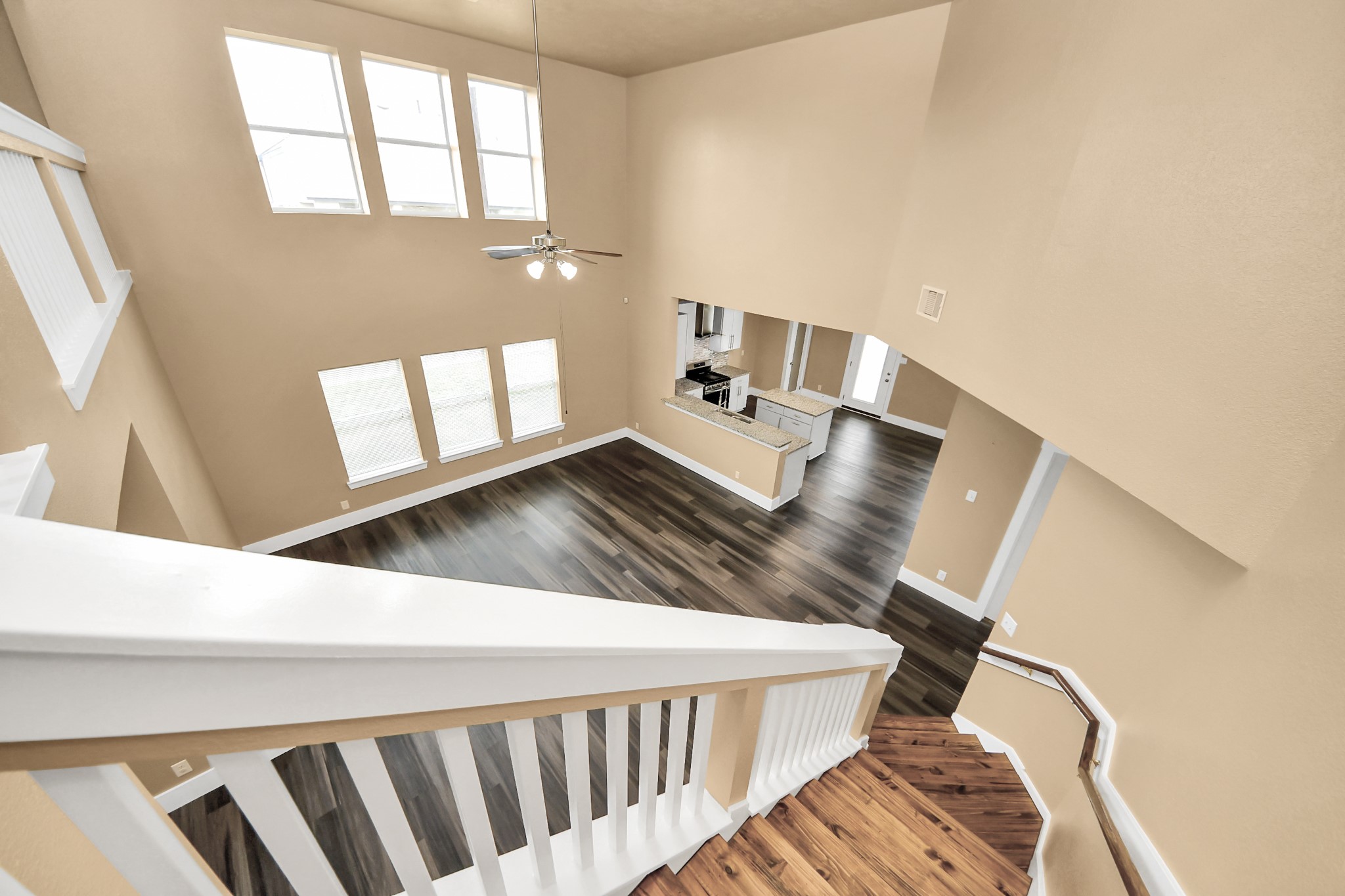 1 Desert Spring Lane Manvel, TX 77578 - Photo 30 of 45 a living room with wooden floor and furniture