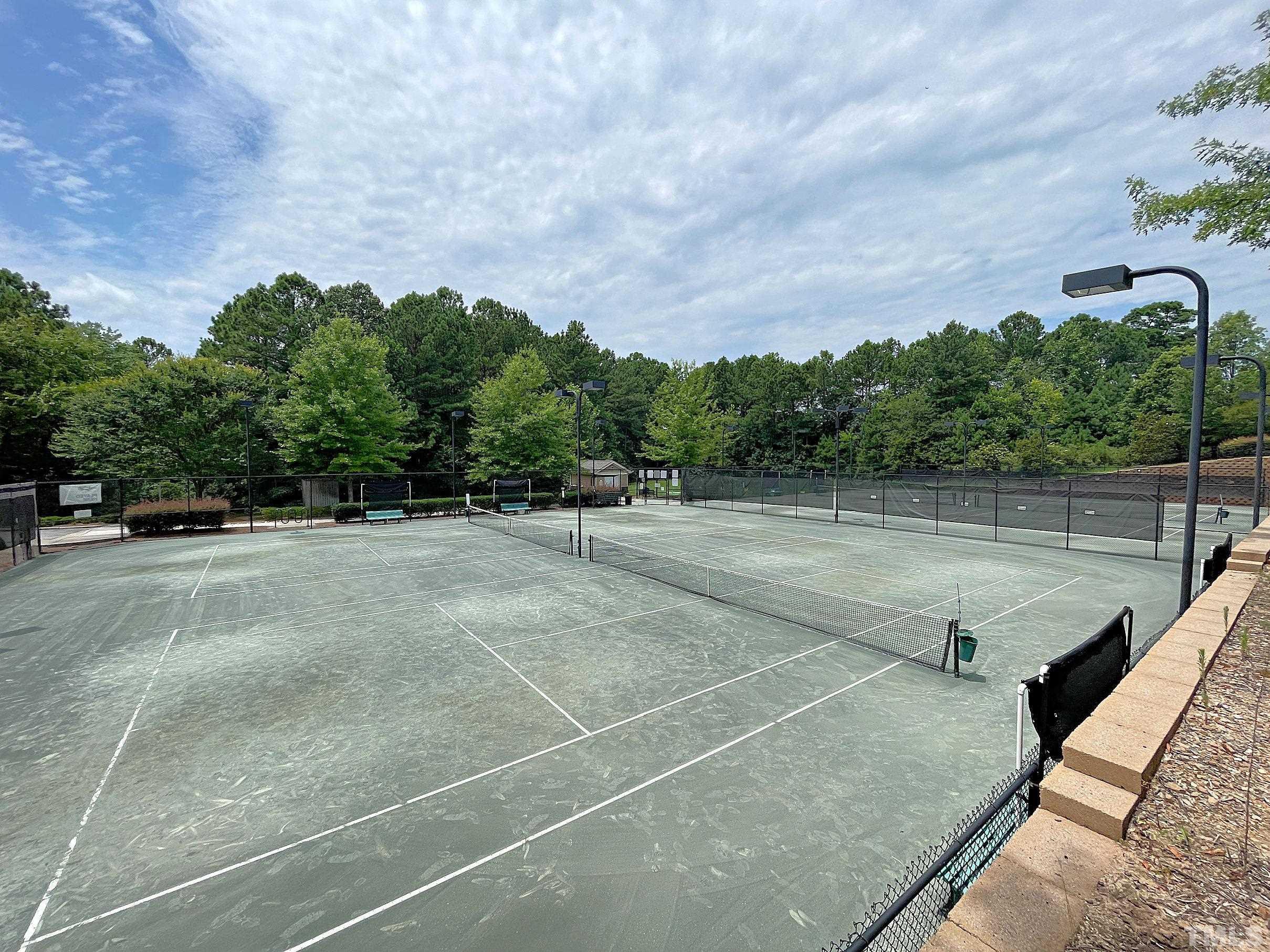 207 Beckingham Loop Cary, NC 27519 - Photo 36 of 40 a view of a tennis court