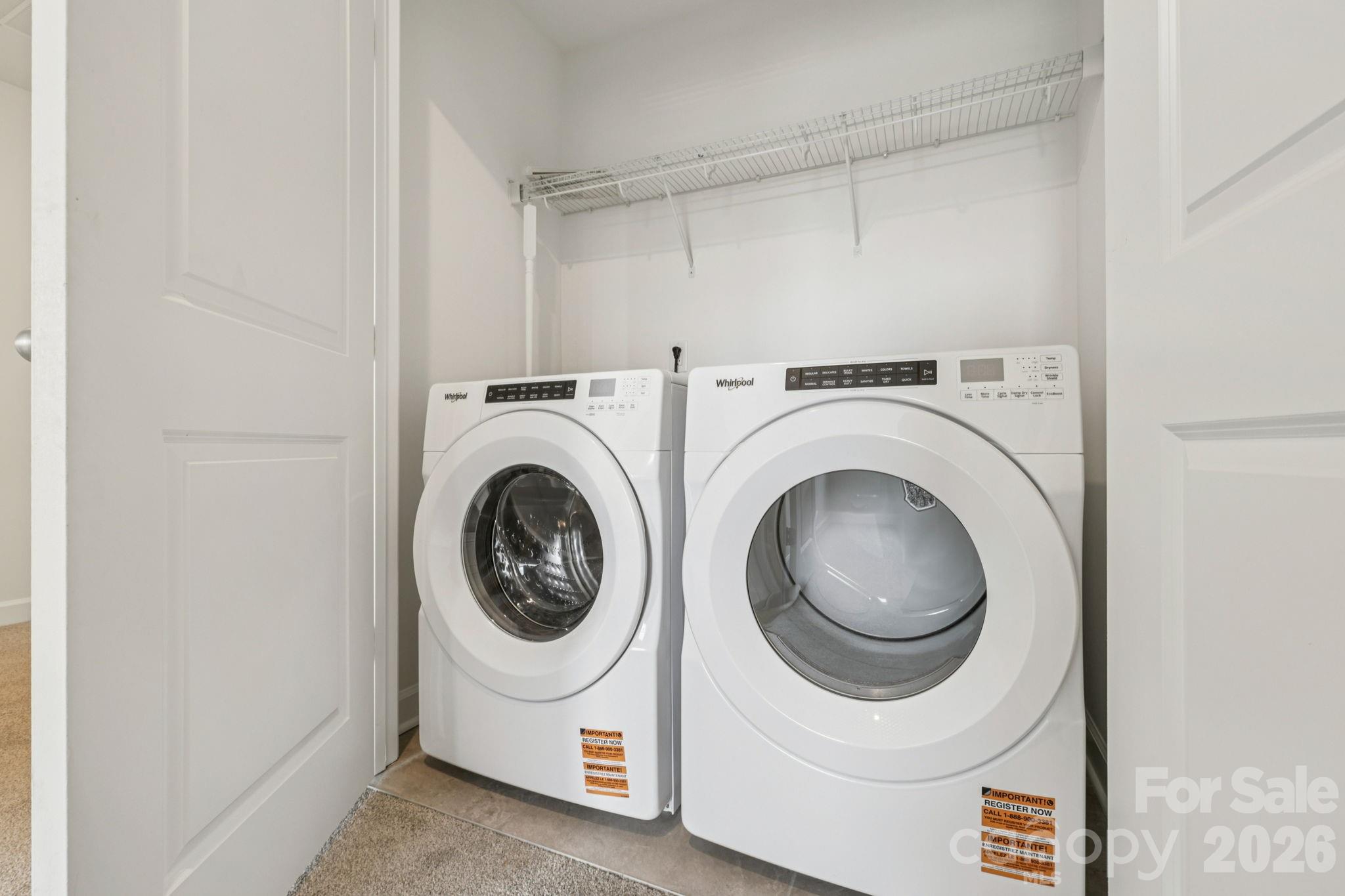 347 Golden Maple Court Fort Mill, SC 29708 - Photo 19 of 21 a utility room with dryer and washer