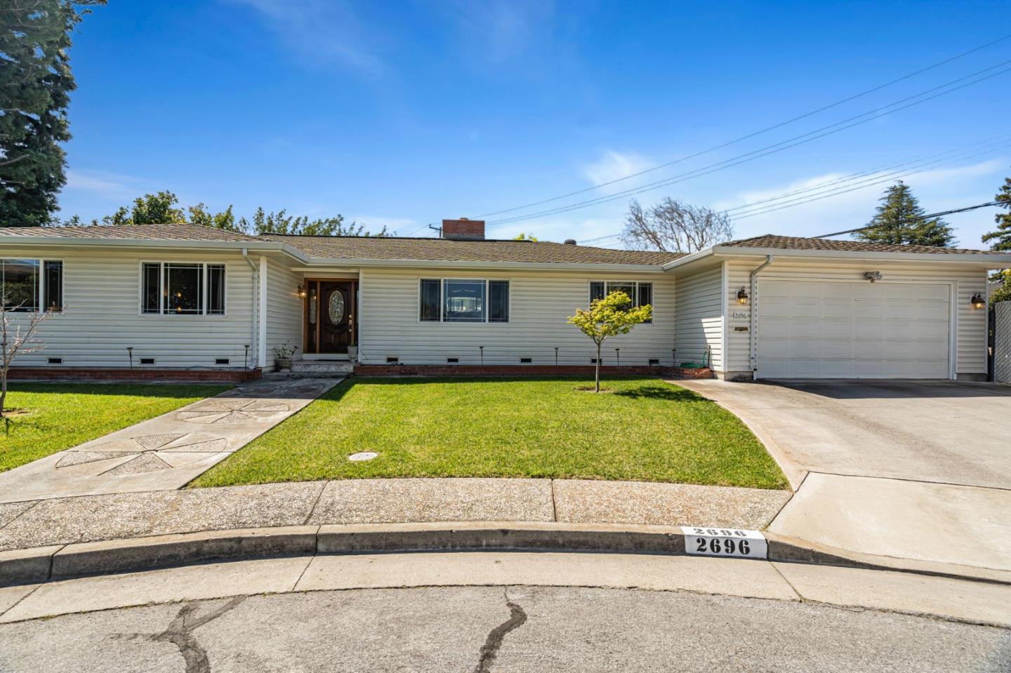 2696 Birchtree Lane Santa Clara, CA 95051 - Photo 2 of 56 a house view with a outdoor space