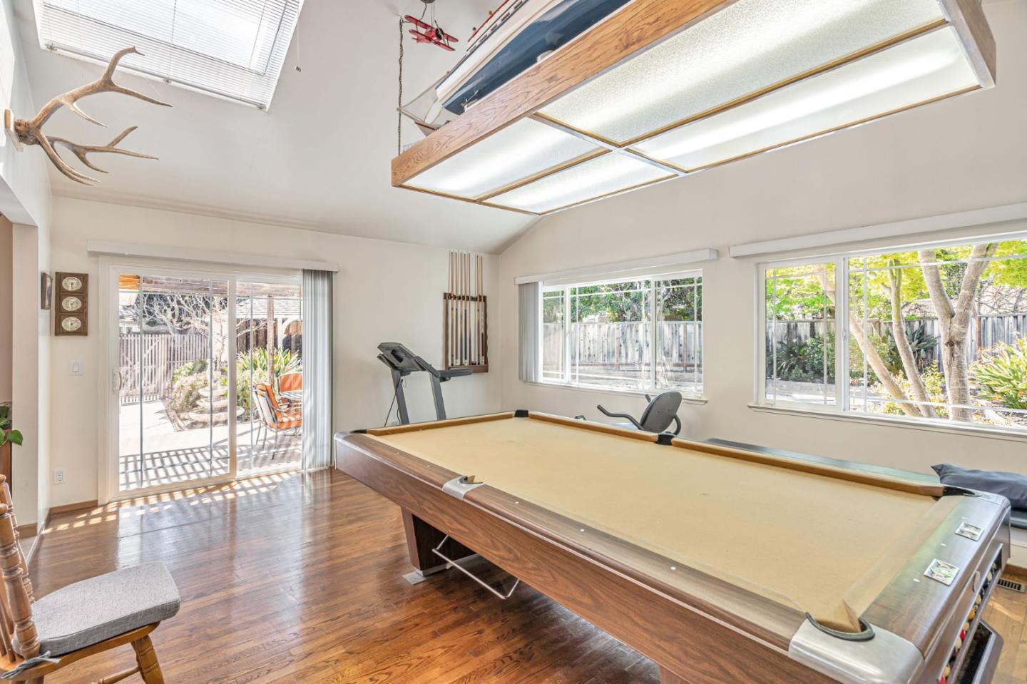 2696 Birchtree Lane Santa Clara, CA 95051 - Photo 21 of 56 a room with pool table and windows