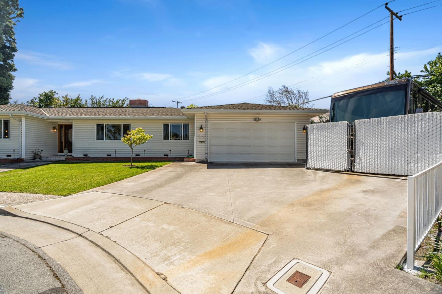 2696 Birchtree Lane Santa Clara, CA 95051 - Photo 3 of 56 a view of a house with backyard and porch