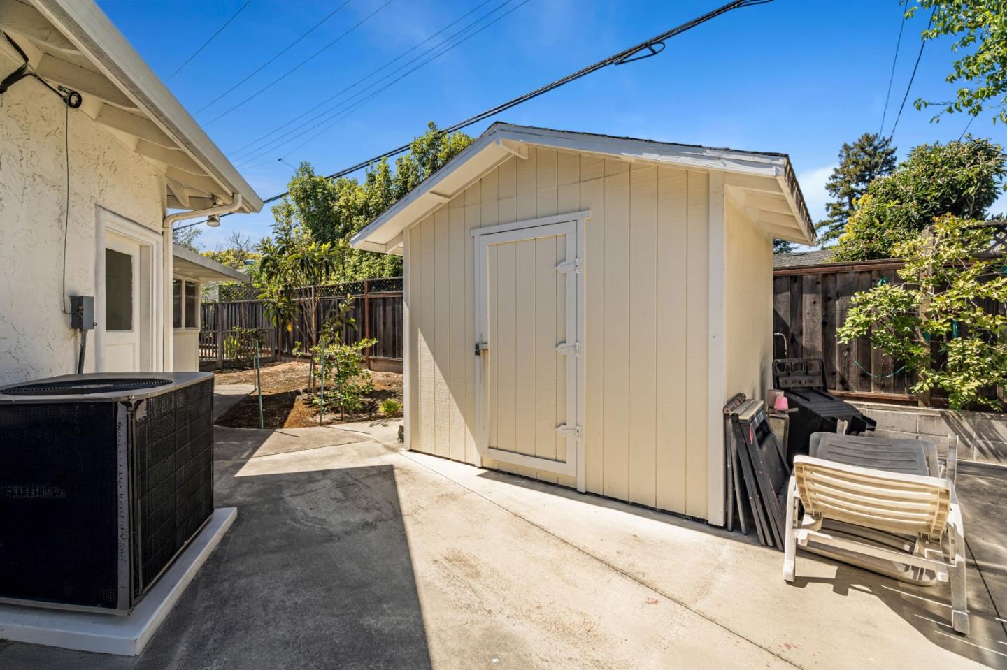 2696 Birchtree Lane Santa Clara, CA 95051 - Photo 45 of 56 a view of a porch with chairs and plants