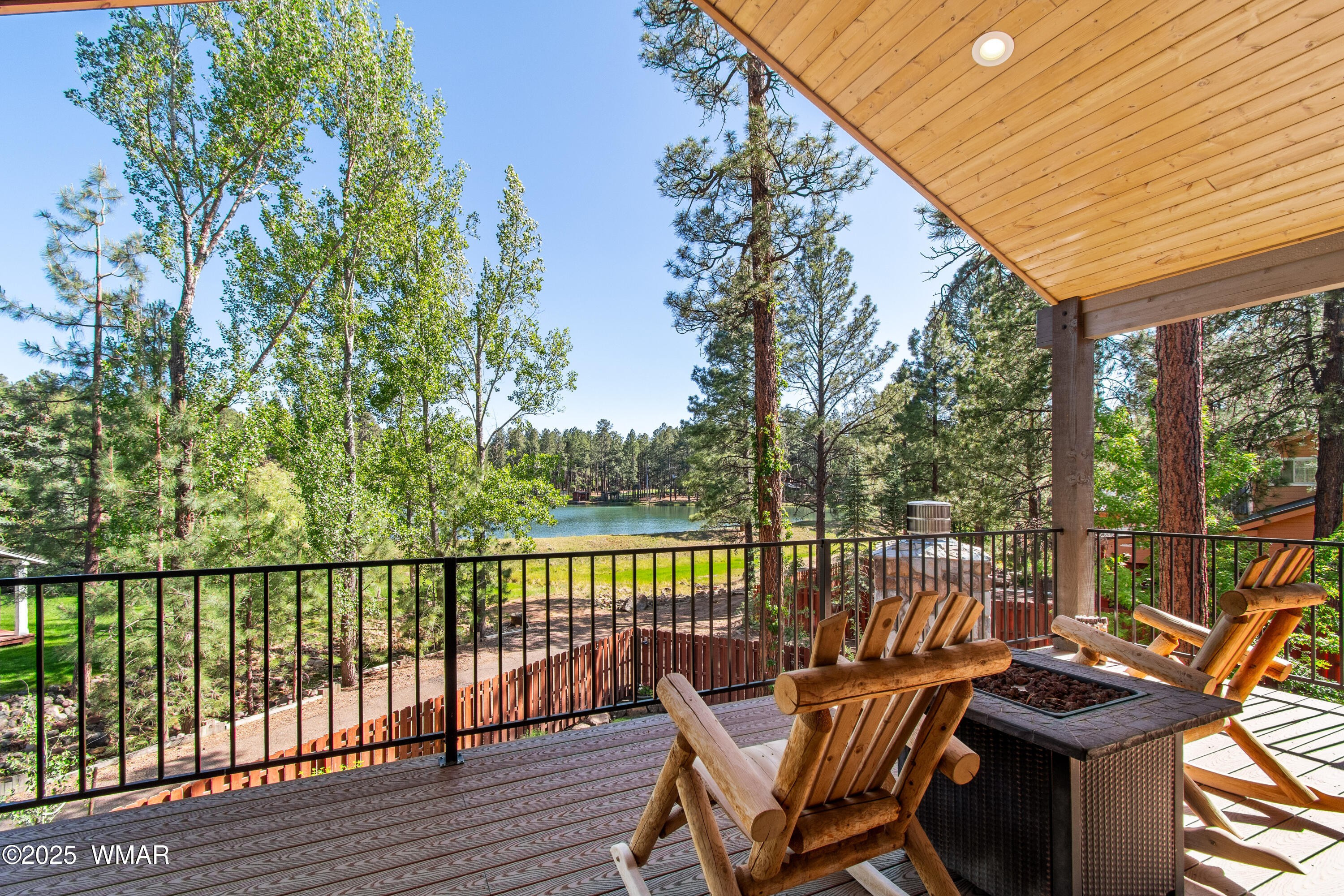 8173 White Oak Road Pinetop, AZ 85935 - Photo 46 of 79 Covered Back Deck