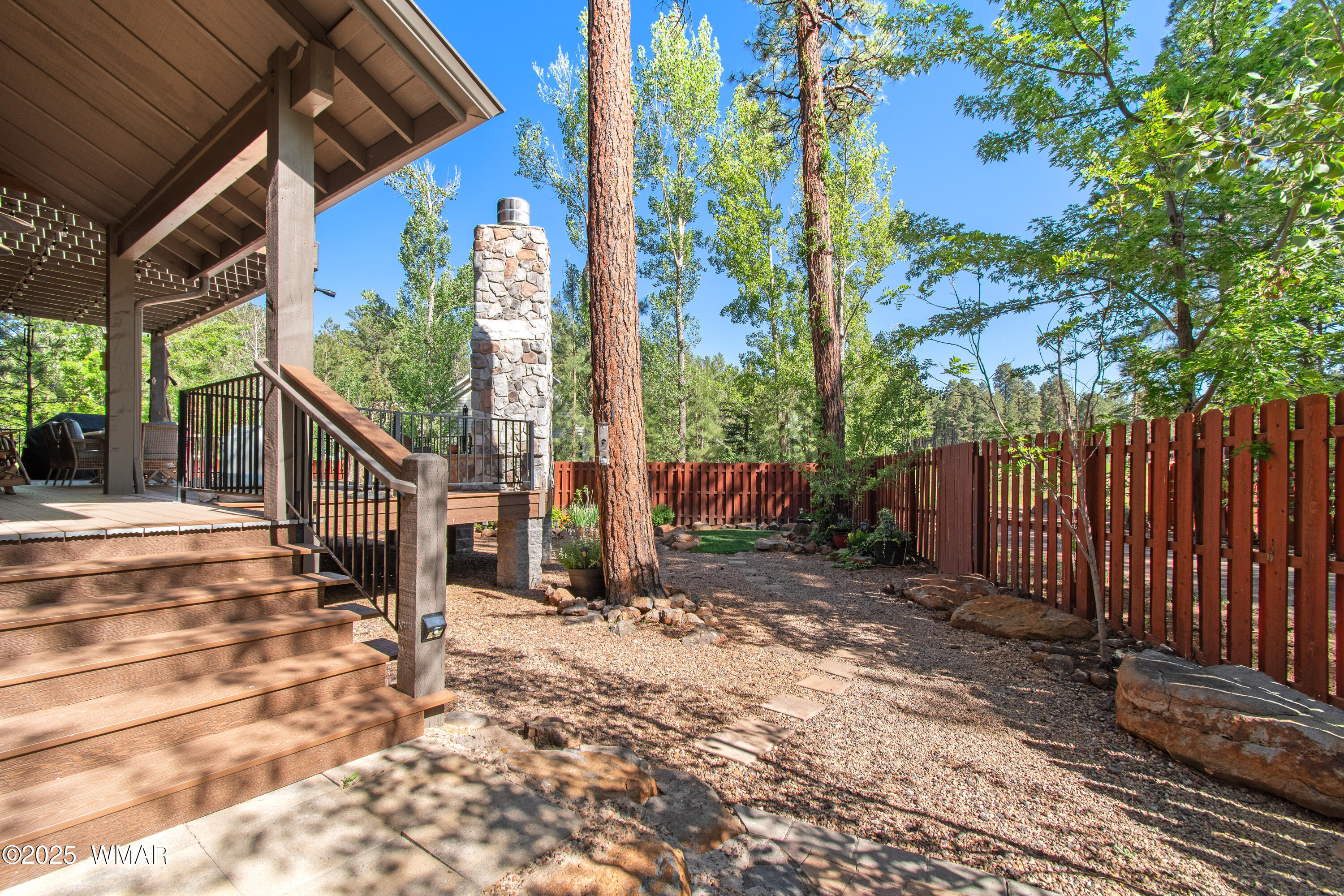 8173 White Oak Road Pinetop, AZ 85935 - Photo 50 of 79 Back Fence