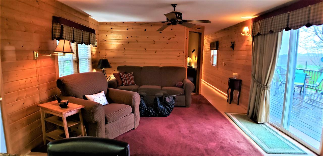 1573 Burkett Road Dixon, IL 61021 - Photo 10 of 25 a living room with furniture and a fireplace