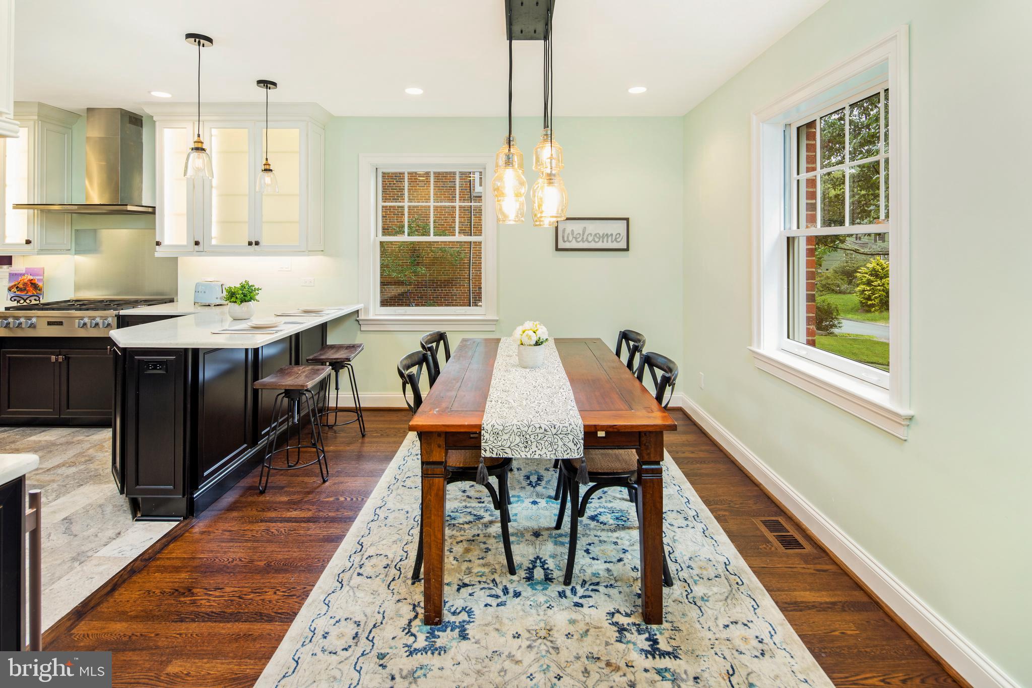 9206 Crosby Road Silver Spring, MD 20910 - Photo 18 of 44 Formal Dining Room Adjacent to Kitchen